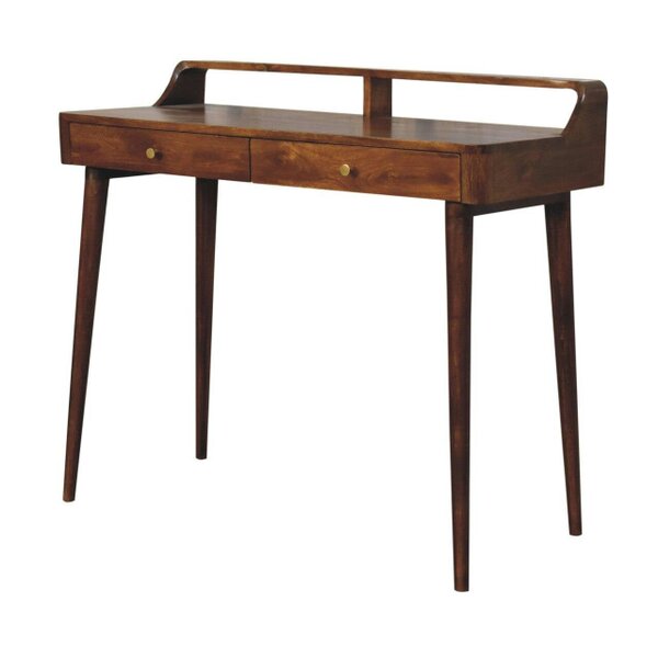 Wyld Haus Volterra Elevated Chestnut Mango Wood Console Table