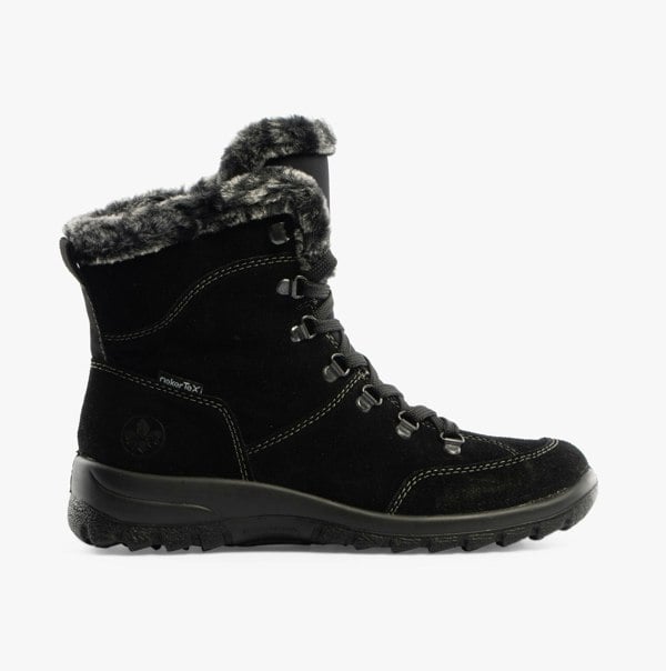 Rieker L7145-00 Womens Boots - Black