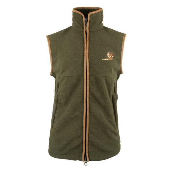 Jack Pyke Countryman Fleece Gilet with Pheasant perfect for attending shoots and farming