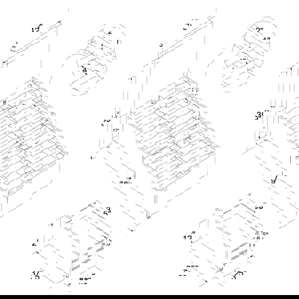 Dorel Home Kelly Bed with Storage Fabric Dark Grey - Single