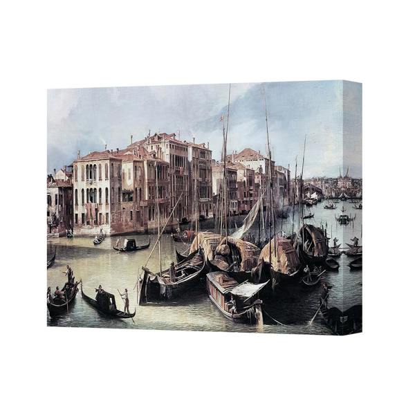 Benjamin Tate Design Venice Canal Scene Canvas Wall Art Painting Print Collection