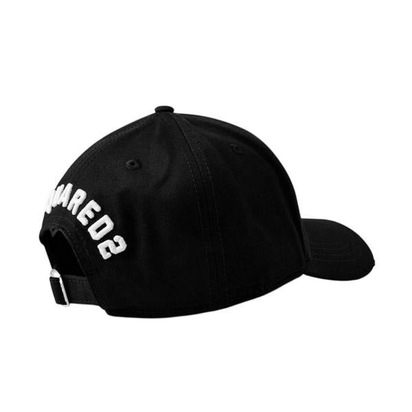 DSquared2 Mens Icon Icon Baseball Cap - Black/White - 