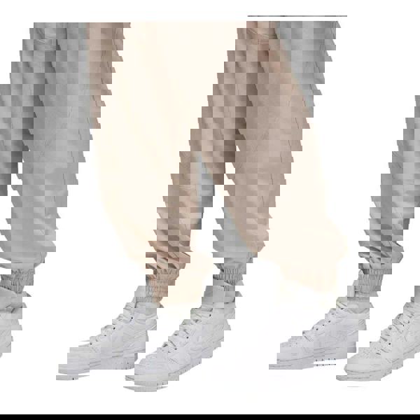 Nike Womens/Ladies Jordan Logo Loose Fit Jogging Bottoms - Beige - 