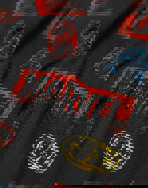 Marvel Mens Multicoloured Avengers Short Sleeve Long Leg Pyjama Set