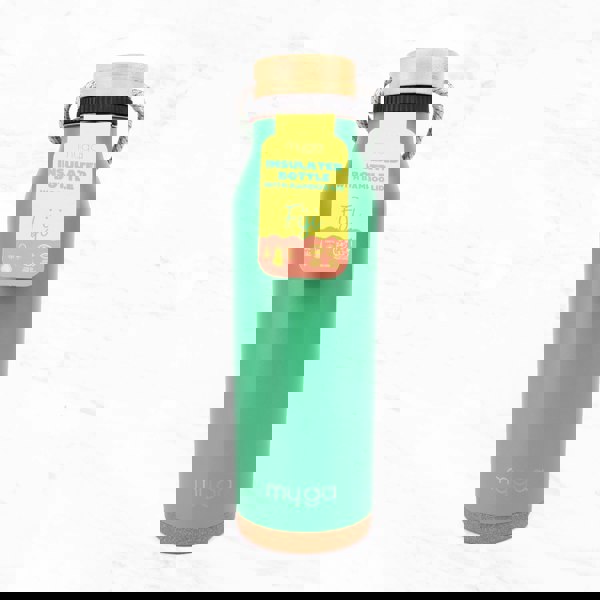 Myga Fiji Insulated Water Bottle with Bamboo Lid