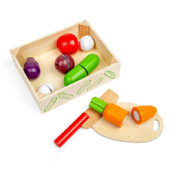 Bigjigs Toys Cutting Veg Crate