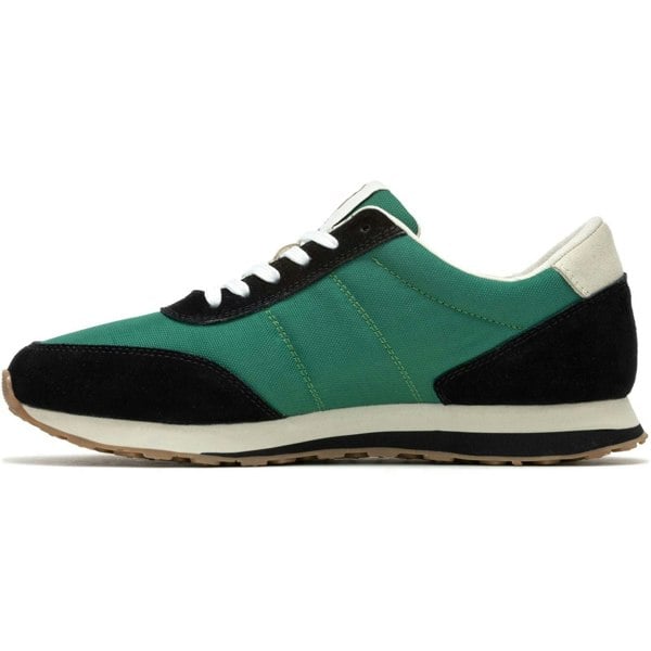 Hush Puppies Seventy8 Leather Men's Green Trainers