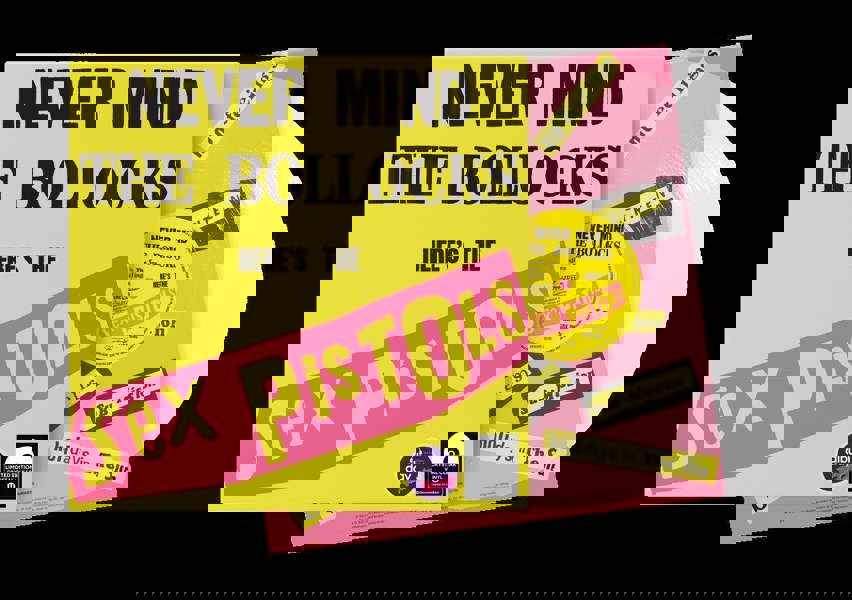 Sex Pistols 'Never Mind The Bollocks, Here's The Sex Pistols' (National Album Day) LP Crystal Clear Vinyl