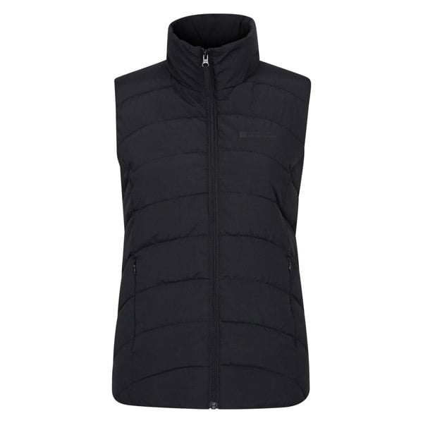 Mountain Warehouse Womens/Ladies Opal Padded Gilet - Black