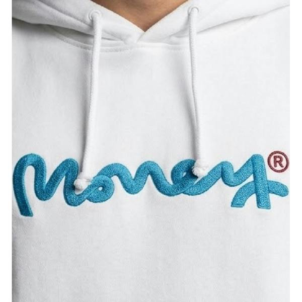 Money Mens Chop Hoodie - White - 