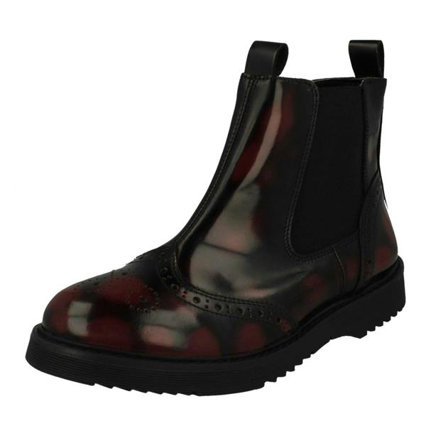 Start-rite Girls Angry Angels By Startrite Brogue Detailed Ankle Boots Revolution
