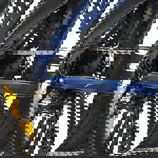 Hygge Bikes Sorø 2026 - Folding Fat Tyre E-Bike 48V 14.5Ah - Royal Blue