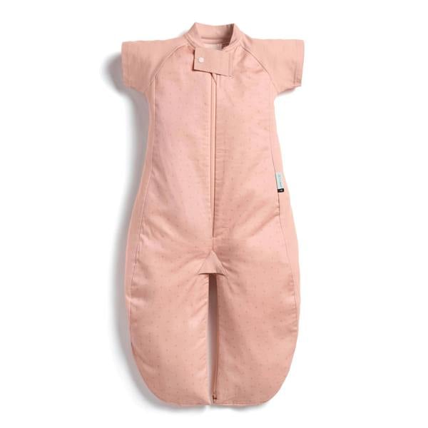 ergoPouch - Organic All Year Short Sleeved 2 in 1 Sleeping Suit Bag - Berries - 1.0 TOG