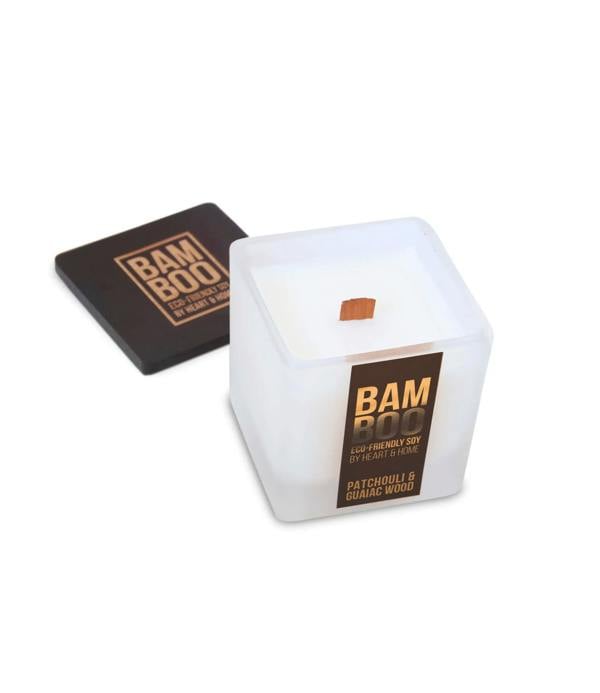 BAMBOO Patchouli & Guaiac Wood - Bamboo Small Jar Candle