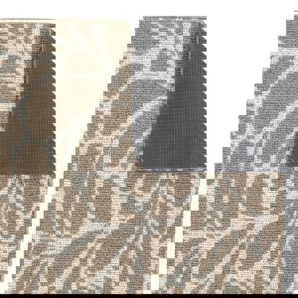 My Mat Sculptured Washable Patterened Rain Drop Mink