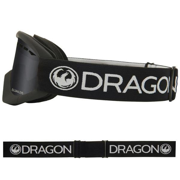 Dragon DXs - Black with Lumalens Dark Smoke Lens