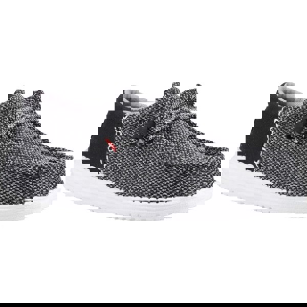 HEYDUDE Wally Funk Open Mesh Shoes - Black/White
