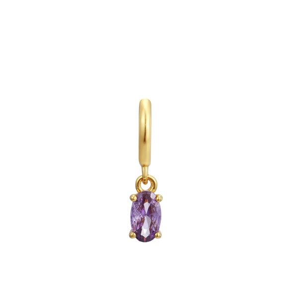 Gold Trip February Birthstone Necklace