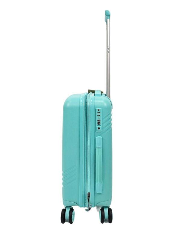 Eagle Luggage Hard Shell Cabin 4 Wheel Luggage TSA Travel Bag
