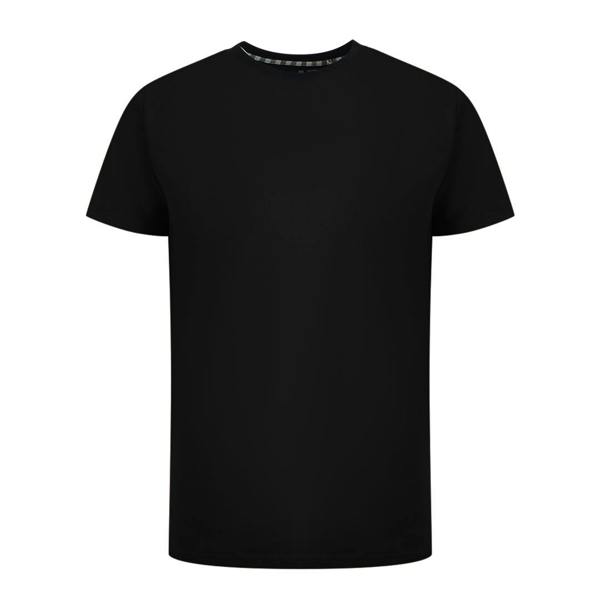 Aquascutum London Aldis Brand Logo Black T-Shirt L