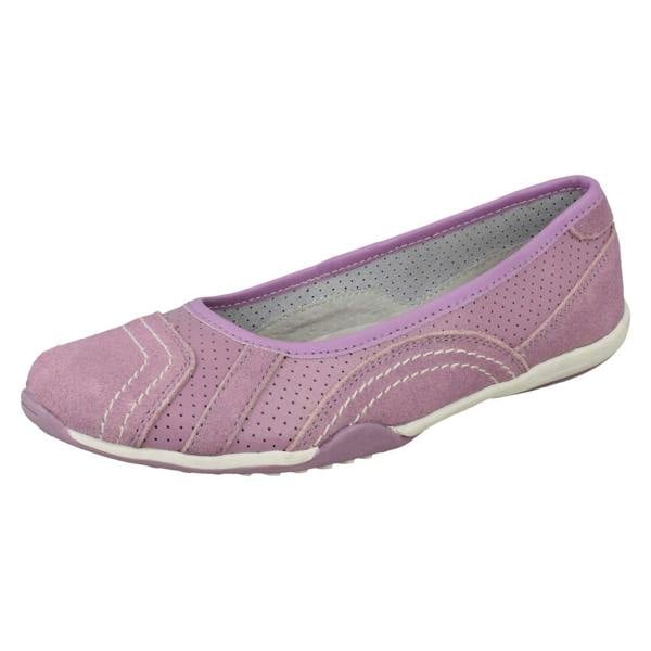 Down to Earth Ladies Down To Earth Flat Ballerina Shoes