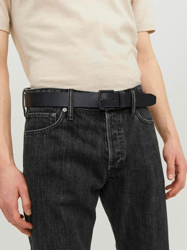 Jack & Jones ROMA Mens Belt Black