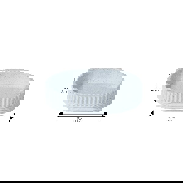 Showerdrape Tranquil Pale Blue Soap Dish