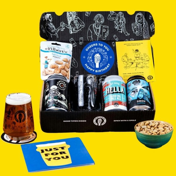 QWERTY Beer Box Birthday Pale Ale & IPA Kick-Off Kit