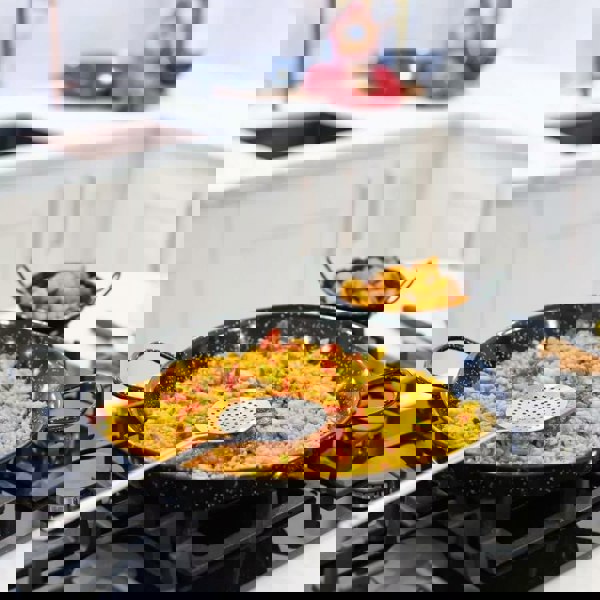 Enamelled Steel Paella Pan-1