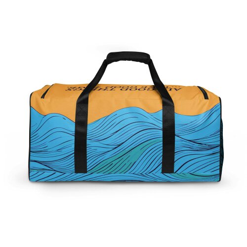 Anchor & Crew Deep Waves Pattern Weekender Duffle Bag