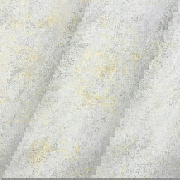 World of Wallpaper Industrial Concrete Effect Textured Wallpaper - Grey/Gold
