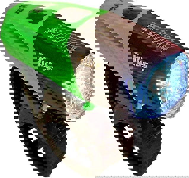 Awe 700 Lumens 1 x LED USB Rechargeable Front Bike Light Black/Green