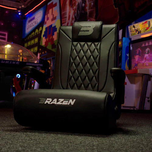 BraZen Emperor X 2.1 Elite Esports DAB Surround Sound Gaming Chair Floor Rocker
