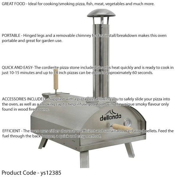 Outdoor Party Set - Wood Fired Pizza Oven - Beer Dispenser - Outdoor Speaker Kit - LoopsDirect