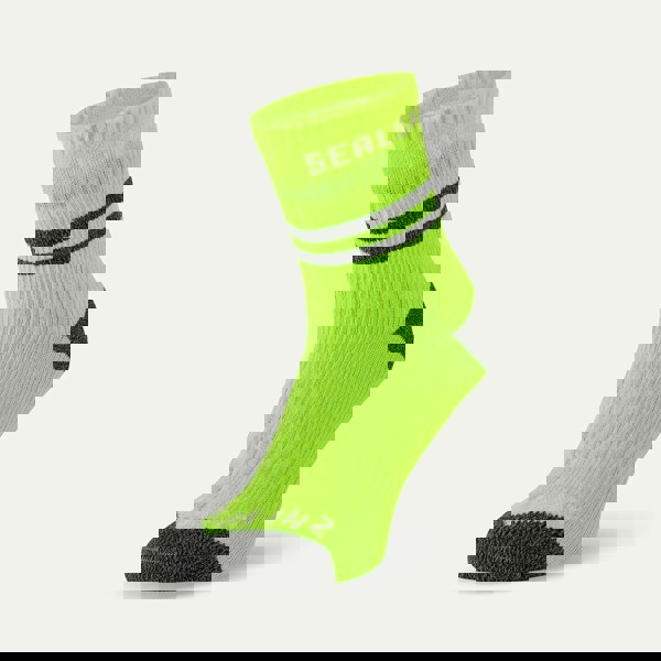 SealSkinz Mautby Waterproof Warm Weather Ankle Length Sock with Hydrostop™ - Flo Yellow