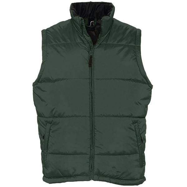 SOLS Warm Unisex Padded Bodywarmer Jacket - Forest Green
