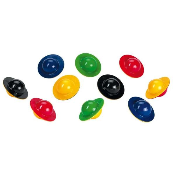 BECO Egg Flips: 12-pack of fun coloured egg flips as UFO party hats