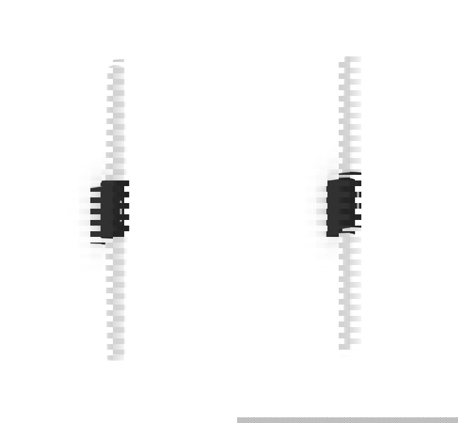 Nordlux Helva Double Basic | Wall light | Black