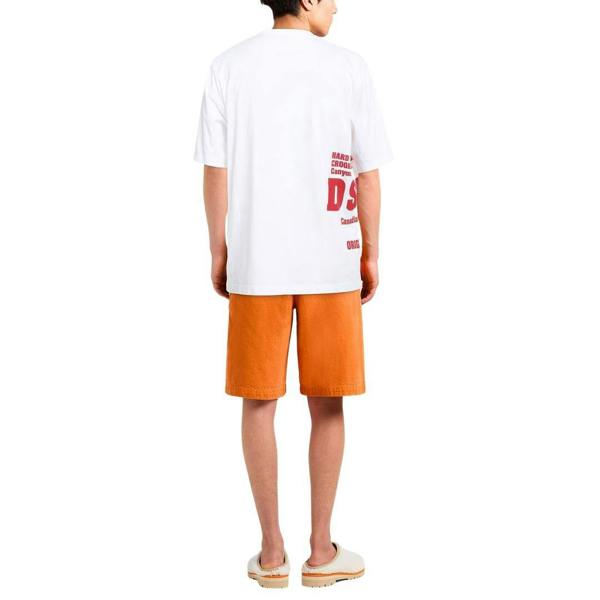 DSquared2 Mens Side Logo T-Shirt - White - 