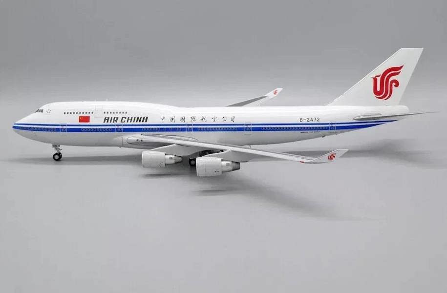 MCSlots B-2447 Air China Boeing 747-4J6 1:200 Scale KJ Models KJB744088