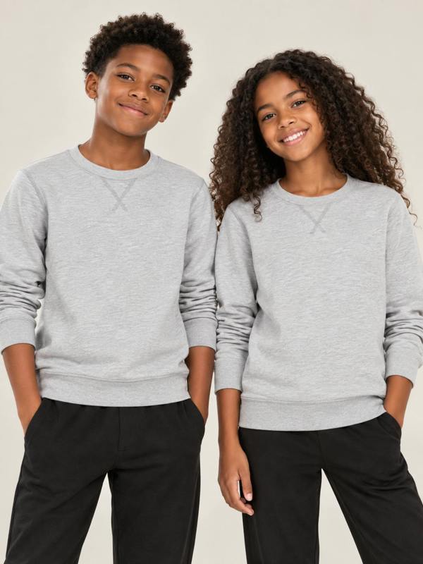 Childsplay Kids Cotton Sweatshirt in Grey