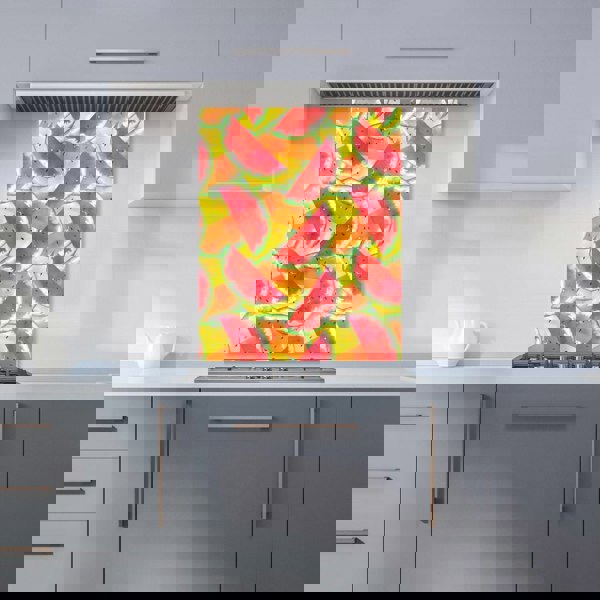 Warren Reed - Designer Melon Print Kitchen Splashback
