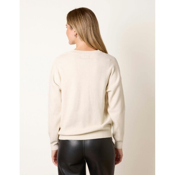 Blue Vanilla Festive Sequin Christmas Light Jumper