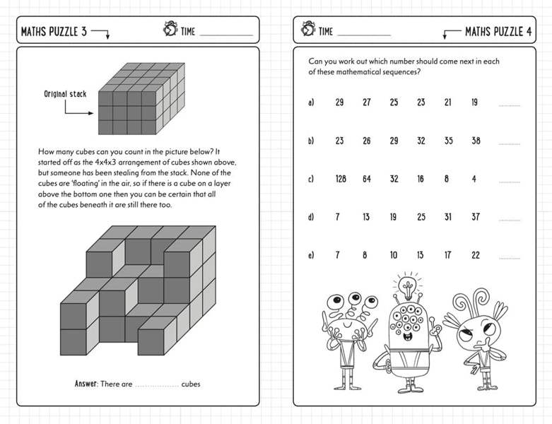 Maths Games for Clever Kids by Dr Gareth Moore: More than 100 Puzzles to Exercise Your Mind