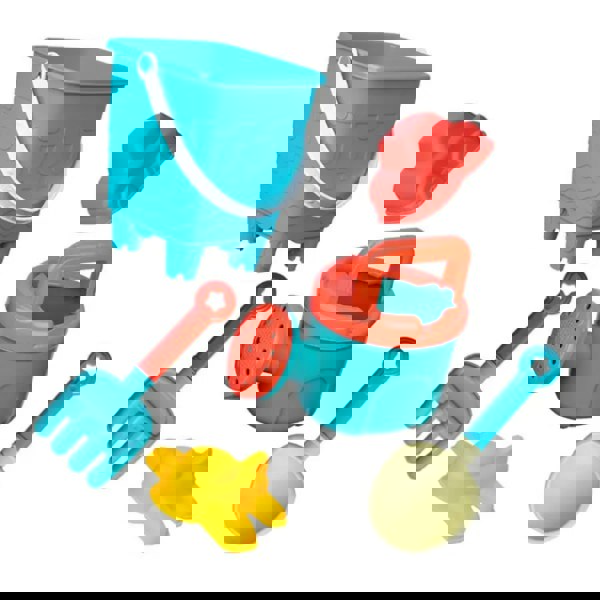 smartbies 16PCS Kids Beach Toy Set with Bucket