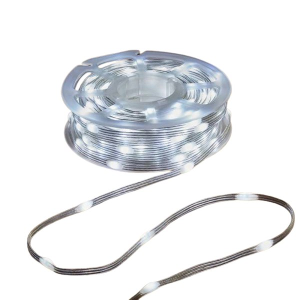 Samuel Alexander 37.5m Light up Christmas Two Tone String Lights with 500 Warm White & Cool White LEDs