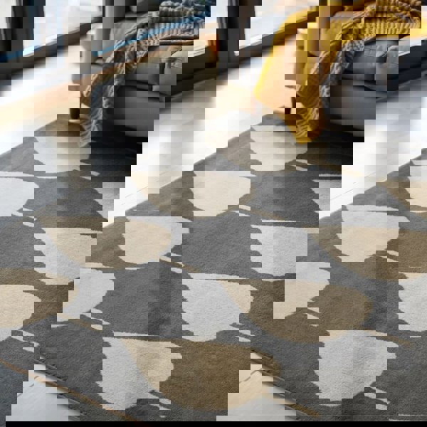 Adventures Kids Grey Rug – Lovely Leaves