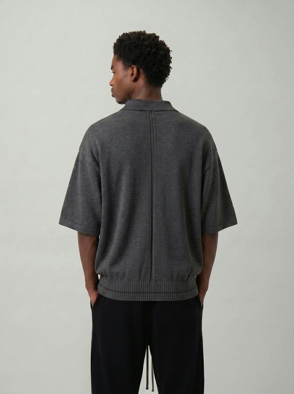 Florence Black Bella Knit Polo