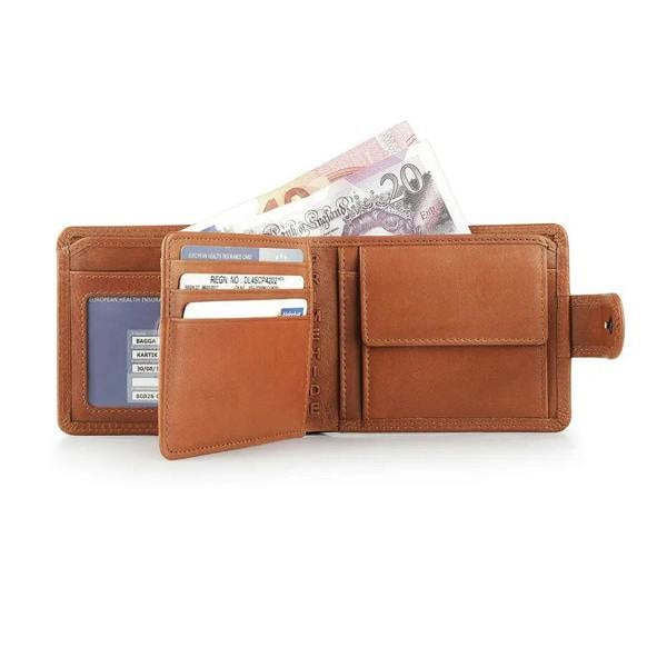 PRIMEHIDE Leather Trifold Wallet For Men - James Leon