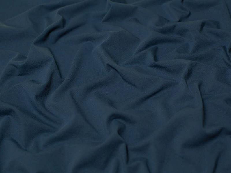 Minerva Core Range Minerva Heavy Cotton Jersey Stretch Knit Fabric - Plain Design Dressmaking Fabric, 160 cm / 63" Wide - per metre